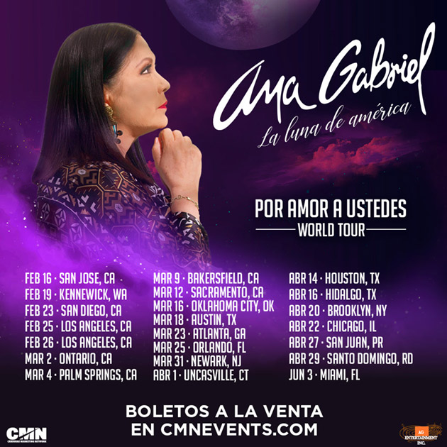Ana Gabriel regresa a los escenarios de Estados Unidos con su gira Por
